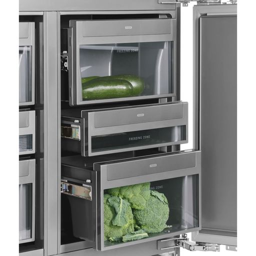 Встраиваемый многокамерный холодильник HIBERG S-RFQ 800 B inverter